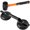Black, variant on Aluminum Alloy Vacuum Lifter Tool Heavy-Duty Grip for Construction Glass & Transport