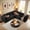 Black(Plush Corduroy Fabric), variant on Ovios 98" Modular Sectional Sofa V Shaped Couch with Pillows 5-Seater Extra Deep Seat Convertible Cloud Couches for Living Room, Black