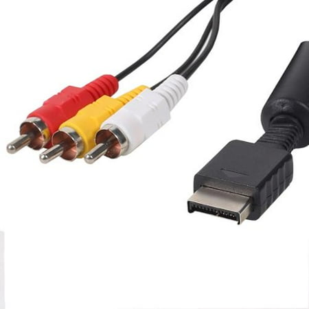 Fosmon Sony PlayStation 3 PS3 AV Composite Cable - 6FT