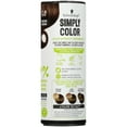 Schwarzkopf Simply Color Hair Color 5.0 Medium Brown, 1 Application Permanent Hair Dye for