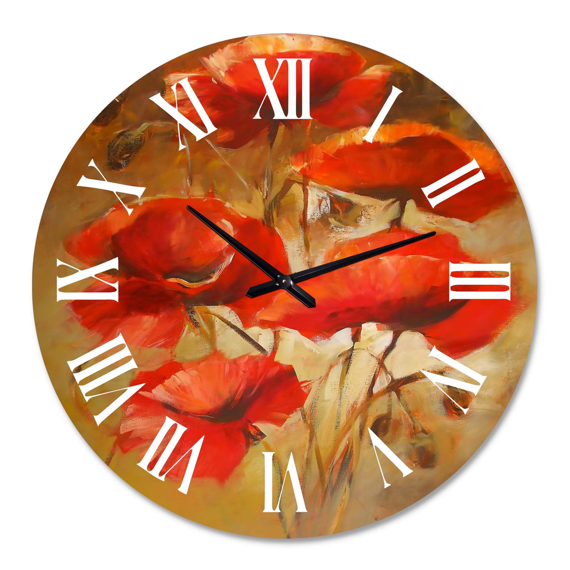 Designart 1 in Traditional Wall Clock