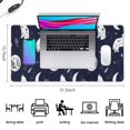 thumbnail image 5 of Long Mouse Pads for Desk,Celestial Wolf Halloween Pattern Desk Mats on Top Of Desks, Desk Mouse Pad Extra Large with 3mm Non-Slip Base and Stitched Edge for Gaming,Office,Work,Home 31.5"x15.7", 5 of 6