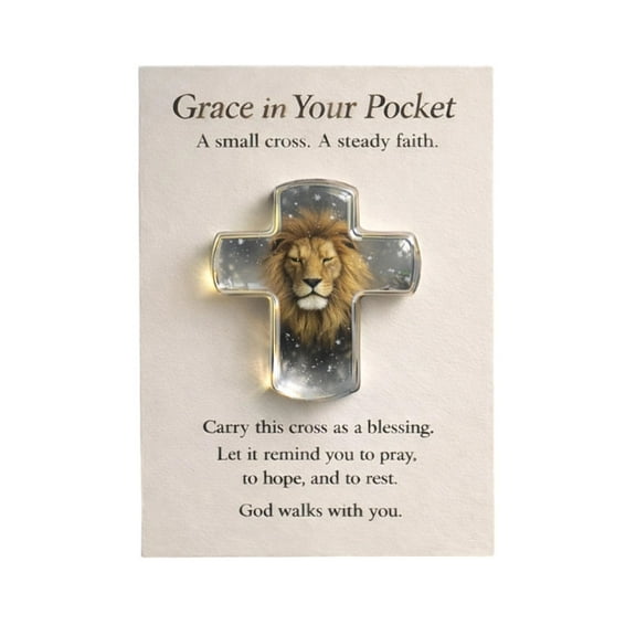 Easter Pocket Cross Cards Christian Gifts, Acrylic Pocket Cross Charm Christian Religious Gifts Faith Based Comfort Baptism Gift Inspirational Gifts