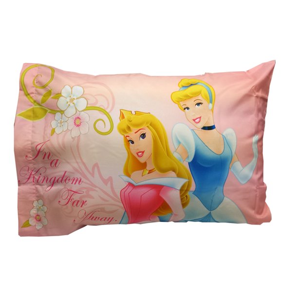 1pc Disney Princess Pillowcase Royal Grace Sleeping Beauty Cinderella