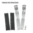 thumbnail image 4 of Unique Bargains Rubber Cushion Strut Clamp Rigid Steel Pipe Clamp Fit for 6-1/2' Tube and Pipe, 4 of 5