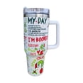 thumbnail image 1 of Stanley Quencher FlowState Stainless Steel Vacuum Insulated Tumbler with Lid and Straw for Water, Iced Tea or Coffee, Smoothie and More, Lilac, 1 of 8