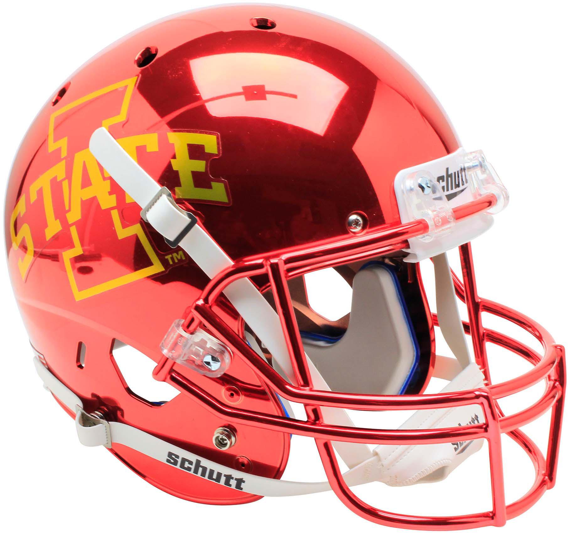 Iowa State Cyclones Schutt Chrome Replica Football Helmet
