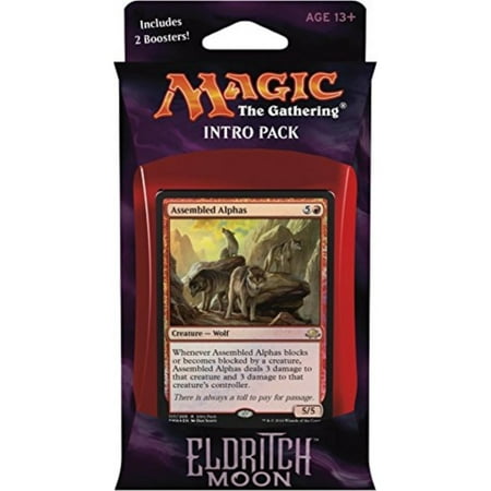 Magic the Gathering: MTG Eldritch Moon: Intro Pack / Theme Deck: Untamed Wild includes 2 Booster Packs and Alternate Art