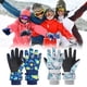 thumbnail image 4 of Esquí Para Niños, Guantes Antideslizantes Impermeables A Prueba De Viento Con Dibujos Animados, Guantes Cálidos De Invierno Para Niñas, Niños, Ciclismo, Correr, Patinaje Eigraketly HA046625-03, 4 of 6