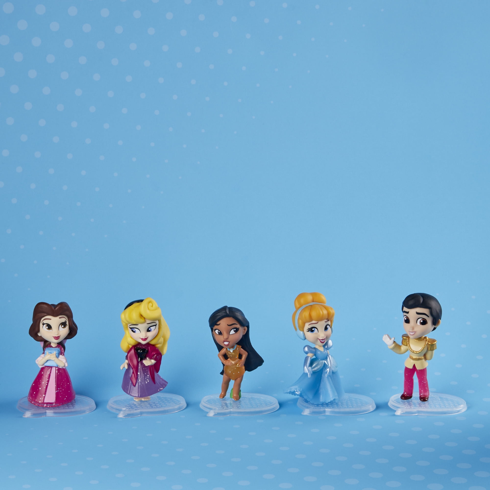 Disney Princess Toys 6 Pcs/Set 9cm Cute Cartoon Anime Princess Action -  Supply Epic