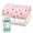 Pink, Yellow, White, variant on The Peanutshell Strawberry Lemonade Pack n Play Sheets, Mini Crib Sheets, Fits 39" x 27", 2 Pack
