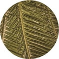 thumbnail image 1 of Ahgly Company Machine Washable Indoor Round Transitional Bakers Brown Area Rugs, 4' Round, 1 of 7