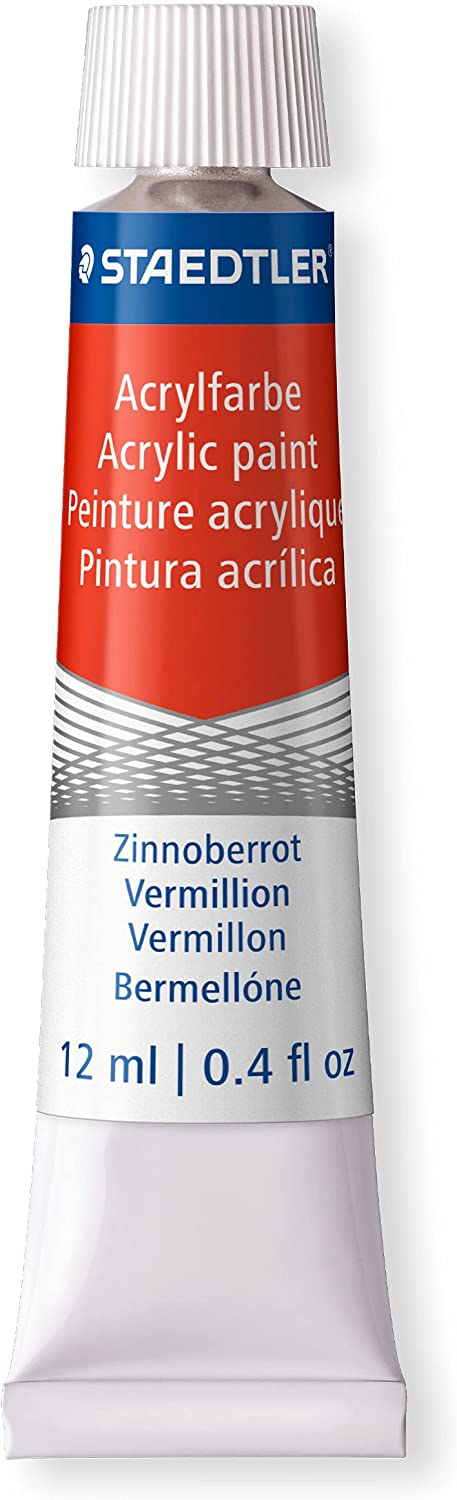 STAEDTLER C24 Karat Acrylic Paint Tube - Multi-Colour (Pack of 24)