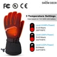 thumbnail image 5 of SAVIOR HEAT Heated Gloves Electric Rechargeable Battery Men Women 7.4V Heating Gloves Winter Ski Motorcycle Work Snowboarding Hunting Hiking Camping Walking, 5 of 10
