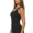 thumbnail image 4 of Felina Women's Size Small (4-6) Ribbed Tank Tops, 3-pack, 4 of 5