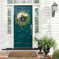 thumbnail image 3 of ARISTURING  Floral Spring Coir Door Mat for Front Door, Entryway, Lavender Flower Welcome Mat for Garden, Garage, Patio, Home, Porch Decor, Coco Coir Doormat 19.68*39.37 in, 3 of 6