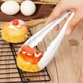 thumbnail image 6 of AYYUFE Food Tong Non-Slip Food Grade PP Comfortable to Grip Steak Clamp Kitchen, 6 of 7