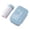 #0437-Blue, variant on Cheapark Lunch Set Bento Box With Water Cup For Daily Office Meal Use Outdoor Picnic Microwave Safe Divided Container For Food And Hydration Combo Gift
