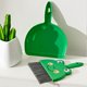 thumbnail image 3 of Dustpan and Brush Set, Mini Portable Cleaning Broom with Dustpan for Office, Frog, 3 of 4