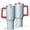 Red, variant on Christmas 40oz Tumbler– Stainless Steel Insulated Tumbler with Handle and Straw, Large Capacity Travel Cup for Hot & Cold Drinks
