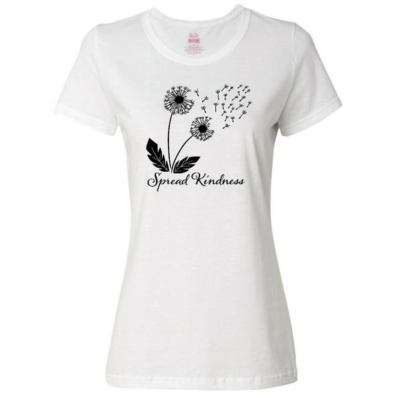 Inktastic Spread Kindness Dandelion Women's T-Shirt