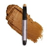 Julep Eyeshadow 101 Crème to Powder Waterproof Eyeshadow Stick, Honey Gold Metallic