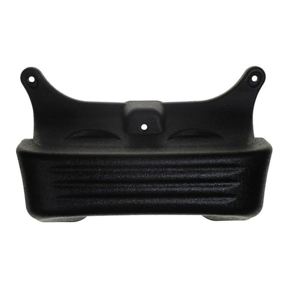Club Car Precedent Bumper with Light Bar Mount - Black - 2004-Up Golf Cart Parts