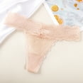 thumbnail image 2 of Women's Seamless Lace Underwear Soft Breathable Comfortable Triangle Panties for Everyday Wear, 2 of 3