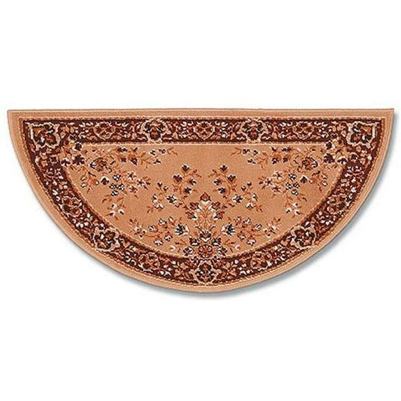 Oriental 44 x 22 Inch Half Round - Beige