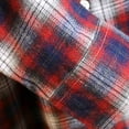 thumbnail image 5 of OGLCCG Men's Long-Sleeve Flannel Shirts Classic Plaid Button Down Shacket Casual Loose Lightweight Fashion Shirt Jackets (Available in Big & Tall), 5 of 5