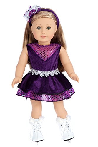 american girl doll ice skating outfit