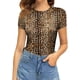 thumbnail image 2 of Xishao Women's Round Neck Short Sleeve T Shirts Basic Bodysuits Xishao ropa, 2 of 2