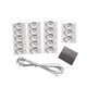 thumbnail image 3 of 20PCS 3V SMD Perlas de lámpara con filtro de lente óptica Tiras de filtro de lente cóncava Abanopi Lámpara, 3 of 7