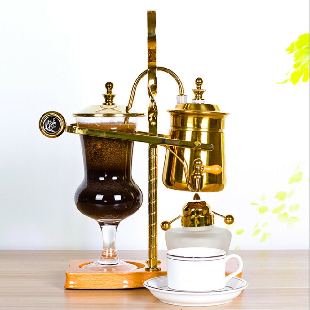Fichiouy Belgian Coffee Pot Balance Syphon Coffee Maker Siphon Brewer