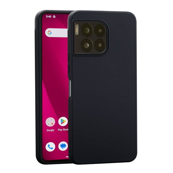 For T-Mobile REVVL 7 Pro 5G TPU Full Body Scratch Proof Shockproof Protective Hybrid Case Cover Black