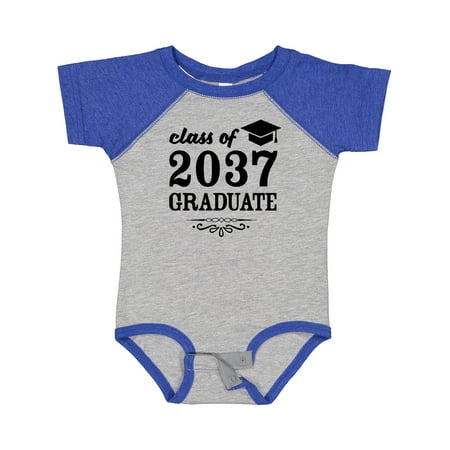 

Inktastic Class of 2037 Graduate with Graduation Cap Gift Baby Boy or Baby Girl Bodysuit
