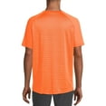 thumbnail image 4 of Russell Men's and Big Men's Active Asymmetrical Striped T-Shirt, up to Size 5XL, 4 of 5