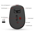 thumbnail image 3 of New rechargeable 2.4G wireless mouse mute laptop desktop office mouse black, 3 of 7