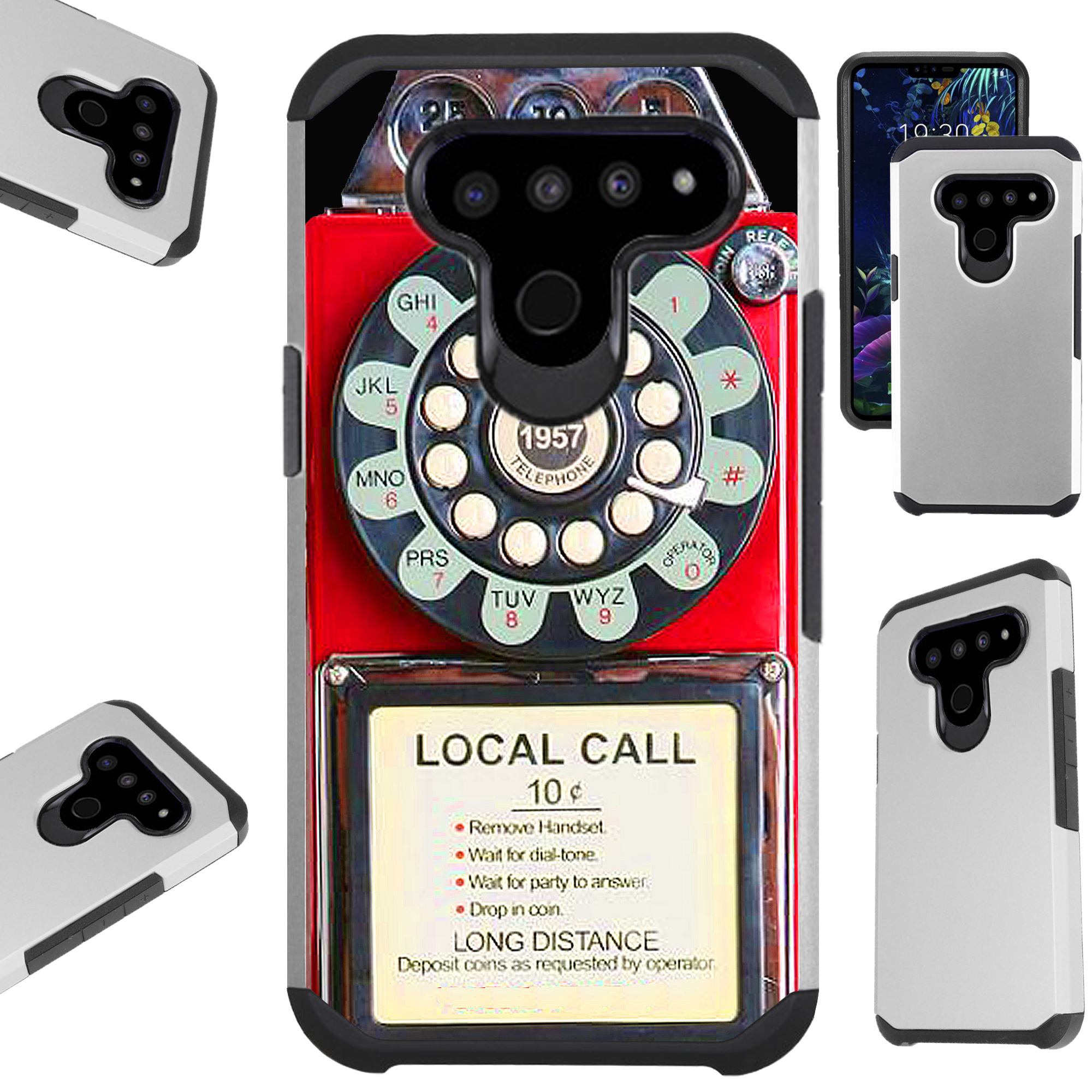 WORLD ACC Fusion Phone Case Compatible with LG K51 LG Reflect Hybrid