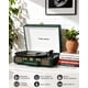 thumbnail image 3 of Tocadiscos TANLANIN Vintage de 3 velocidades con Bluetooth, Verde Oscuro, 3 of 8
