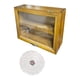 thumbnail image 1 of Gabinete de madera, organizador de muñecas de juguete, caja de exhibición de escritorio, contenedores de caja de té para despensa, tazas, edulcorantes estilo A, 1 of 8
