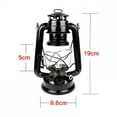 thumbnail image 3 of Oil Lamp, Large Capacity Portable Hurricane Kerosene Burning Lantern, Iron Kerosene Oil Lamp and High Brightness for Kitchens and Warehouses for Indoor Outdoor Decoration, 3 of 5