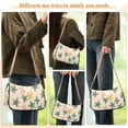 thumbnail image 4 of FORMRS Womens Shoulder Bag with Chain Strap Clutch Purse Cute Tote Handbag, Pastel Pink Stars, 4 of 7