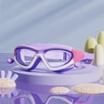 thumbnail image 2 of Gelikeya Swim Goggles for Kids 3-15 Silicone Swimming Glasses Resist Leak Proof Swim Eyeglasses with Adjustable Straps for Boys Girls Pool Beach #Purple, 2 of 8