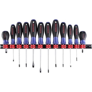 WORKPRO 12-Piece Magnetic Screwdriver Set with Organizer