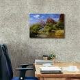 thumbnail image 3 of Epic Graffiti 'Zion' by Bill Makinson, Canvas Wall Art, 26"x18", 3 of 8