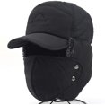 thumbnail image 1 of JIAHG, gorro de aviador de invierno para hombre, gorro receptor a prueba de viento, cálido gorro de invierno con orejeras, gorra de béisbol para hombre, gorra de snowboard, patinaje y equitación Ormromra LL-2230, 1 of 8