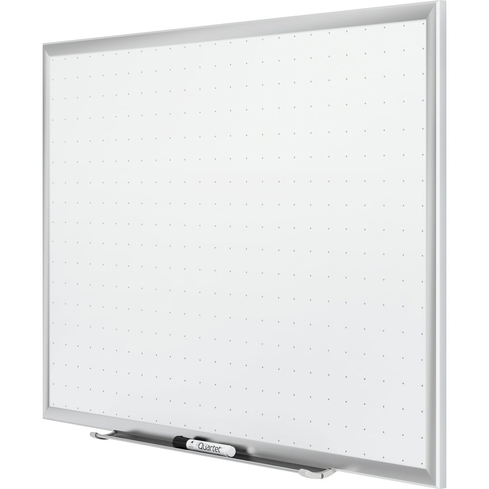 Quartet DryErase Board Total Erase 60"Wx36"H White/Silver STE535