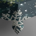thumbnail image 3 of Rectangle Table Cover Merry Christmas Winter Snowflake Table Cloth,Modern Oil-Proof Table Covers for Picnic Party Halloween Fall Thanksgiving Christmas, 3 of 5