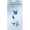 thumbnail image 6 of XIAOCHA Mens Solid Boonie Hat Neck‑Flap Bucket Hat Hiking Headwear,BU2, 6 of 8